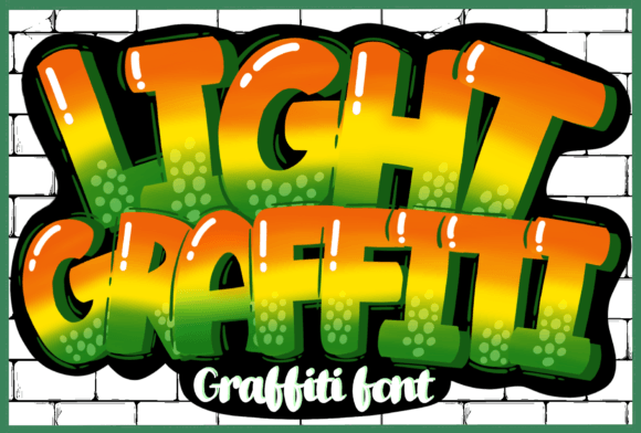 Light Graffiti Font