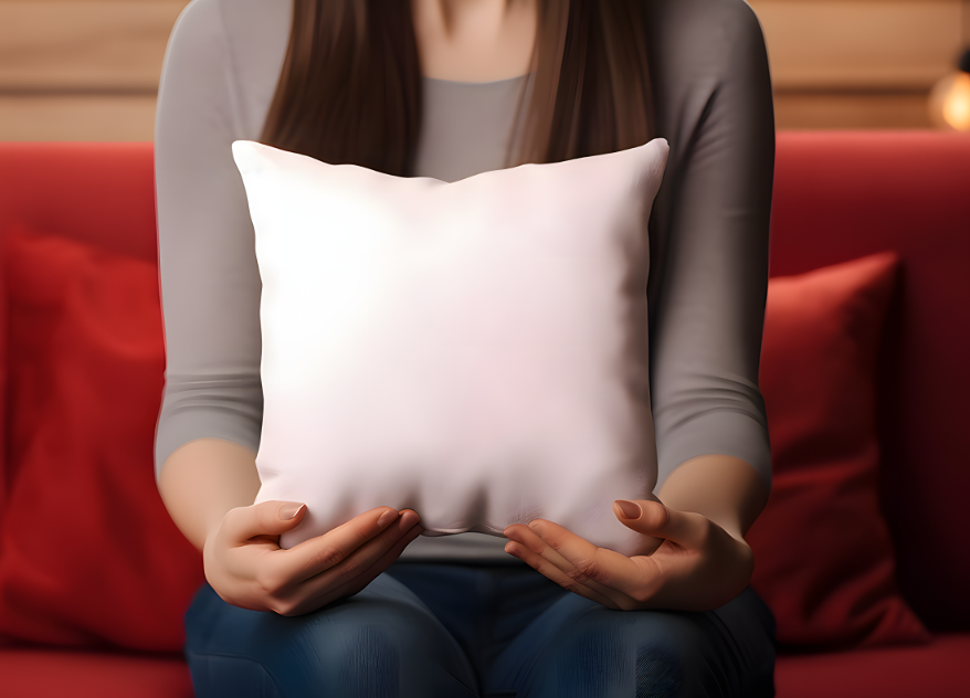 Valentines Day Pillow Mockup Bundle