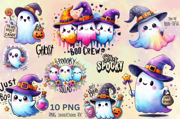 مجموعة رائعة لتمصميات شبح الهالووين