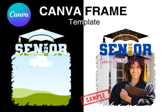Senior 2024 Canva Frame