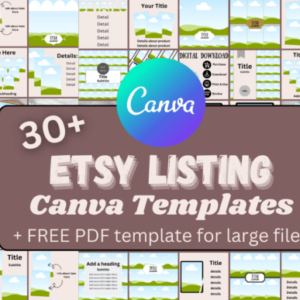 Etsy Listing Canva Template