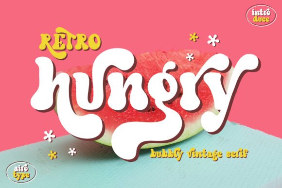Retro Hungry Font