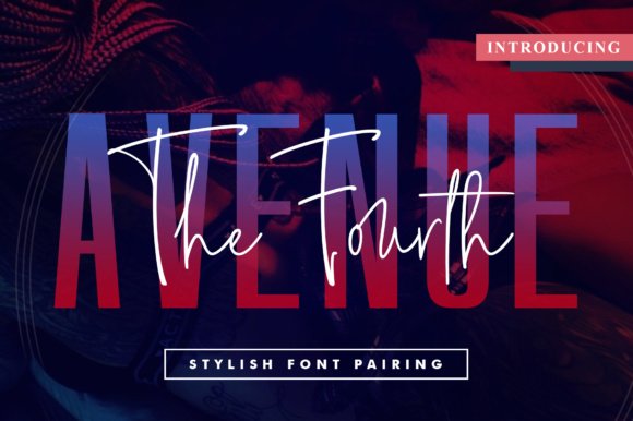 The Fourth Avenue 3 Font