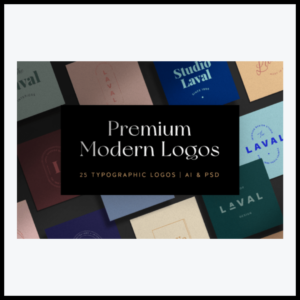 Typographic and Modern Logos