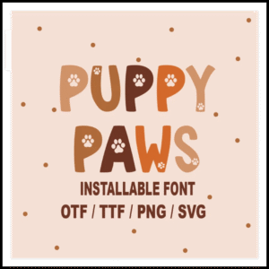 good-pawoo-display-font