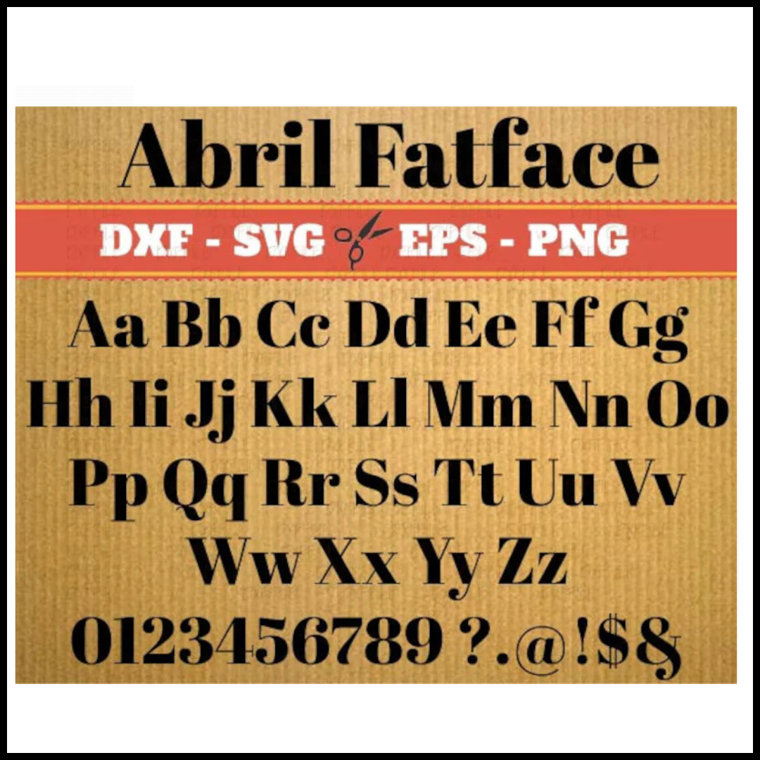 Abril_Fatface