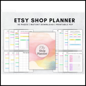 Etsy Shop Planner