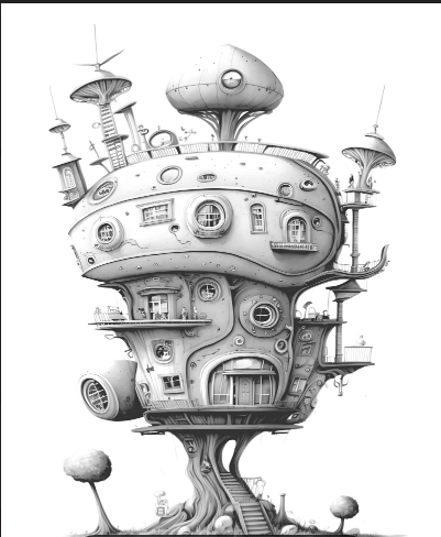 029 Tiny House - Futuristic