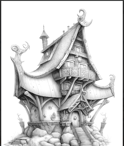 036 Tiny House - Vikings