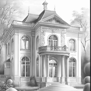 052 Architektur German Villas