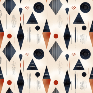 minimal abstract pattern neutral beige