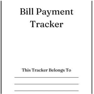 Bill Payment Tracker