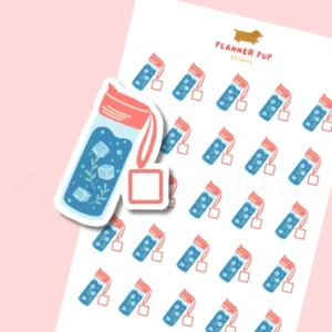 Hydration Sticker Sheets