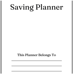 Saving Planner