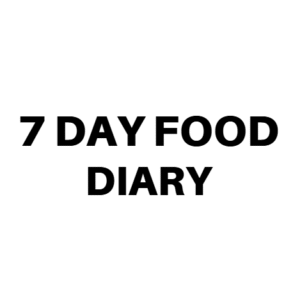 7 Day Food Diary