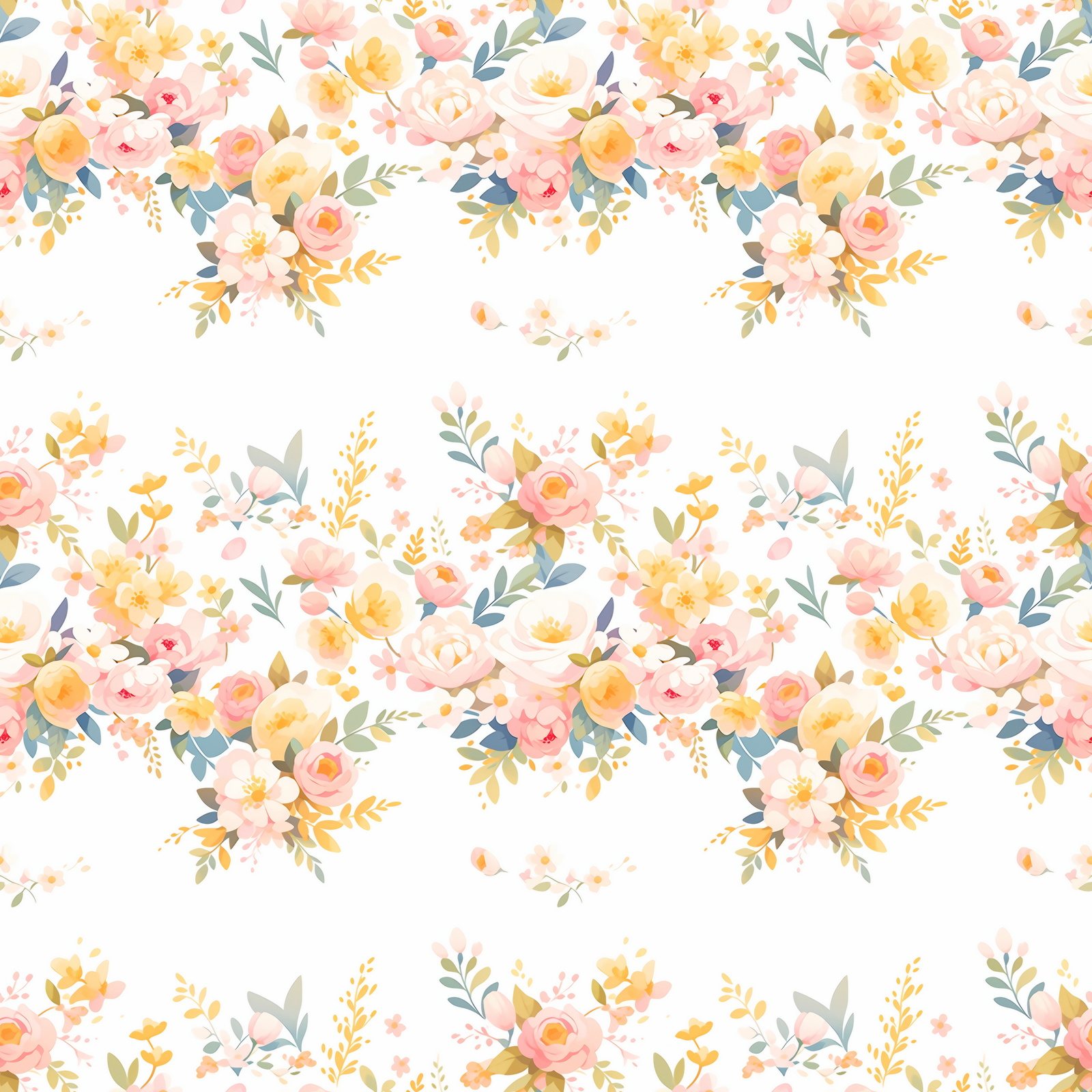 floral peach boho pastel