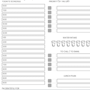 DailyPersonal Planner
