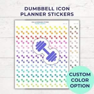 FITNESS ICONS-STICKER