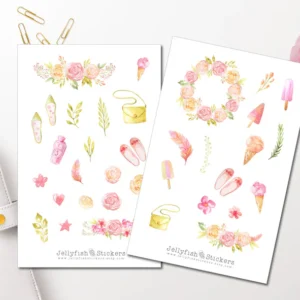 PASTEL PLANTS-STICKER