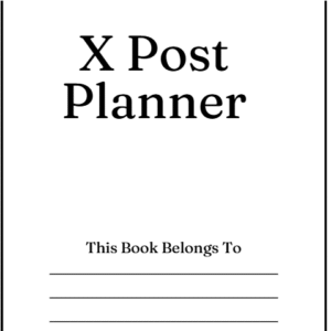 Twitter Post Planner