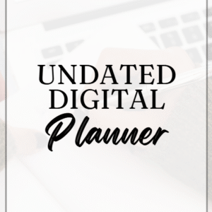 Mental Health and Self-Care Planner