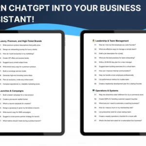 Business Prompts (600+)