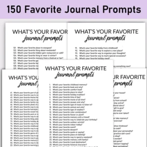 Favorite Prompts