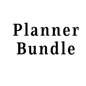 Planner Bundle