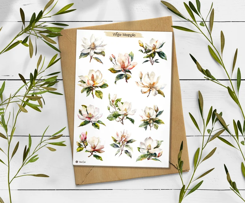 Sticker SheetMagnolia