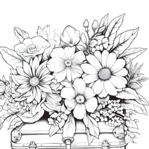 329 Vintage Flower Objects