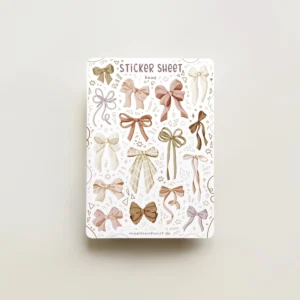 STICKER SHEETS RIBBON