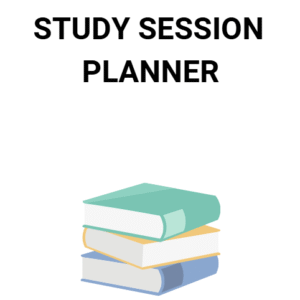 Study Session Planner