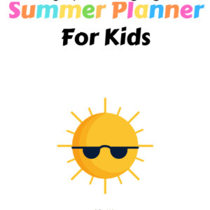 summer planner for kids