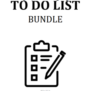 To Do List Bundle
