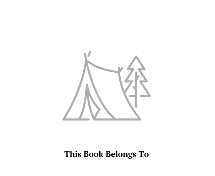 Camping Journal & Rv Travel Logbook