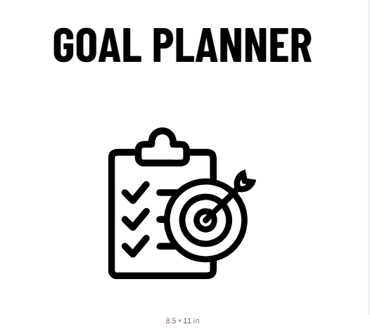 Goal Planner Colorful