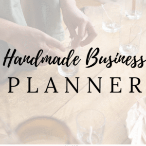 Handmade Business Planner