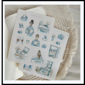 Planner Girl Sticker Sheet 3