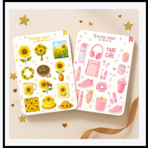 Planner Girl Sticker Sheet 6
