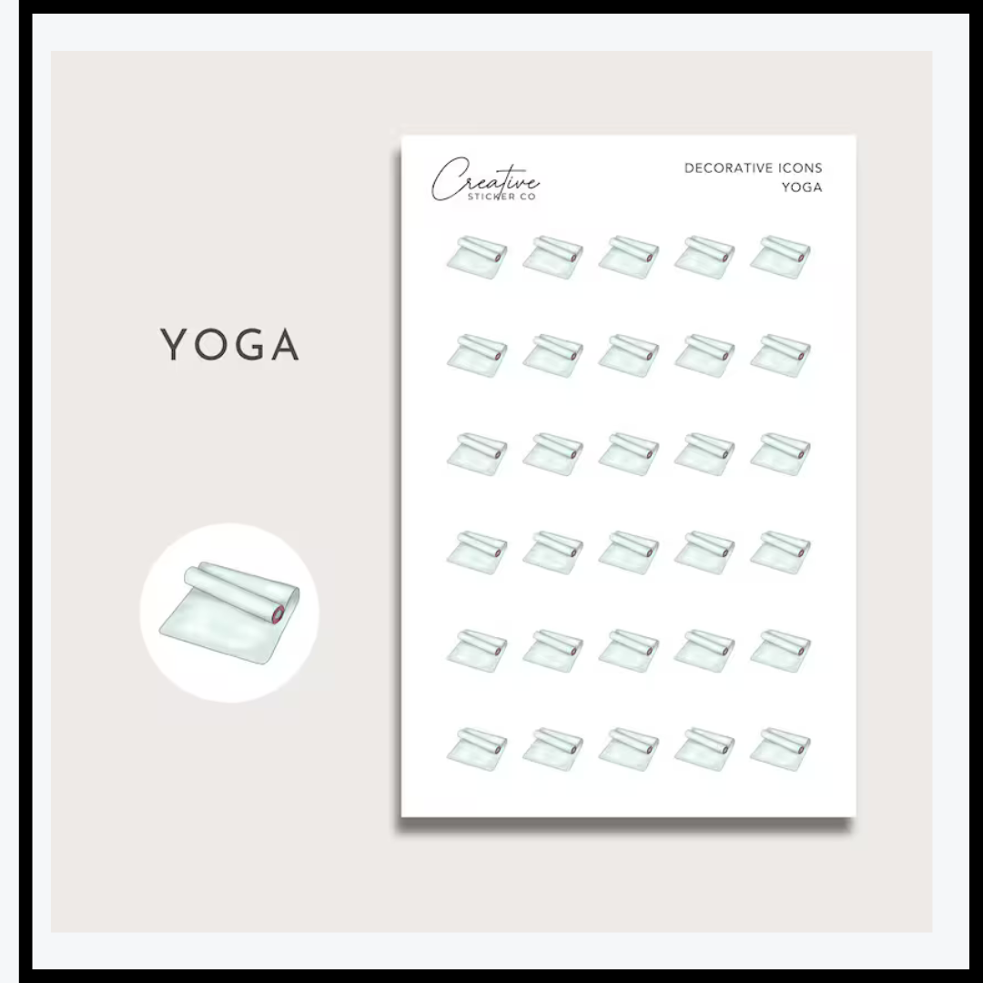 WELLNESS ICON-STICKER