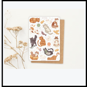 Fall Planner Girl Sticker