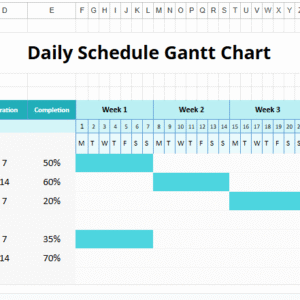 Daily Schedule Gantt Chart.xlsx