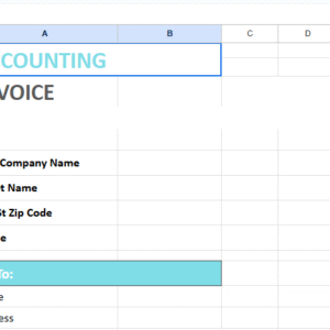 Accounting service invoice A4.xlsx