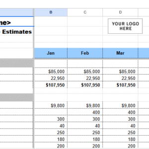 Detailed expense estimates1.xls