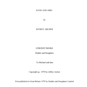 Kane and Abel Coronet