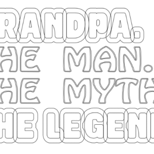 grandpa the man the myth