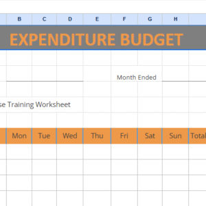 Expenditure Budget A4.xlsx