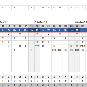 employee schedule.xlsx
