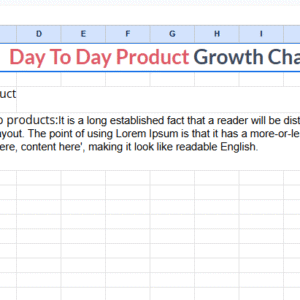 Day To Day Product Growth Chart letter.xlsx