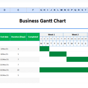 Basic Business Gantt Chart.xlsx